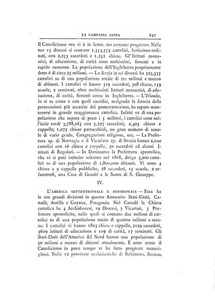 La Campania sacra monitore religioso mensile dell'Archidiocesi di Capua