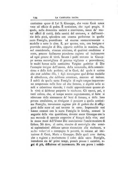 La Campania sacra monitore religioso mensile dell'Archidiocesi di Capua