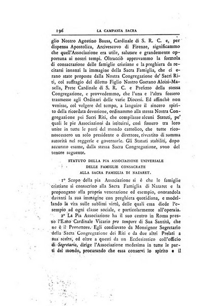 La Campania sacra monitore religioso mensile dell'Archidiocesi di Capua