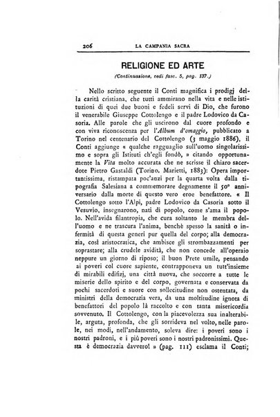 La Campania sacra monitore religioso mensile dell'Archidiocesi di Capua