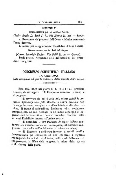 La Campania sacra monitore religioso mensile dell'Archidiocesi di Capua