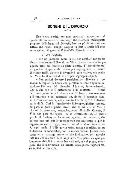 La Campania sacra monitore religioso mensile dell'Archidiocesi di Capua