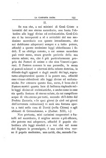 La Campania sacra monitore religioso mensile dell'Archidiocesi di Capua