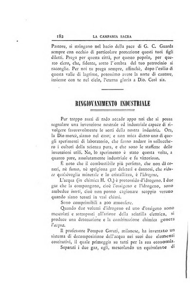 La Campania sacra monitore religioso mensile dell'Archidiocesi di Capua