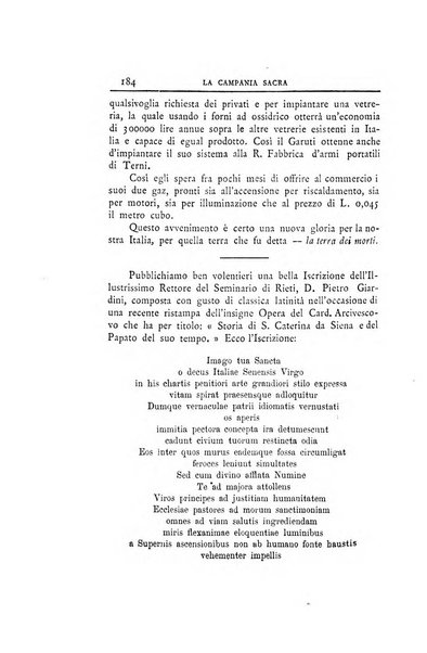 La Campania sacra monitore religioso mensile dell'Archidiocesi di Capua