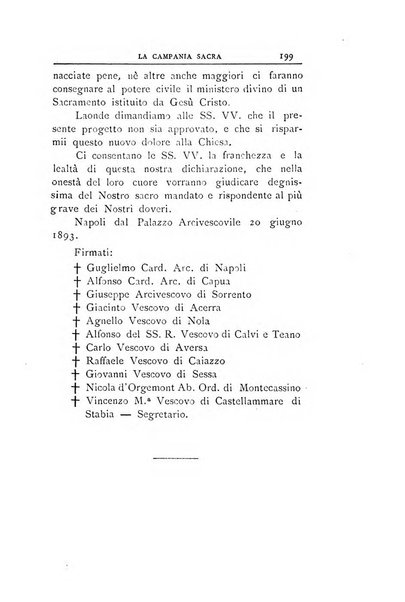 La Campania sacra monitore religioso mensile dell'Archidiocesi di Capua