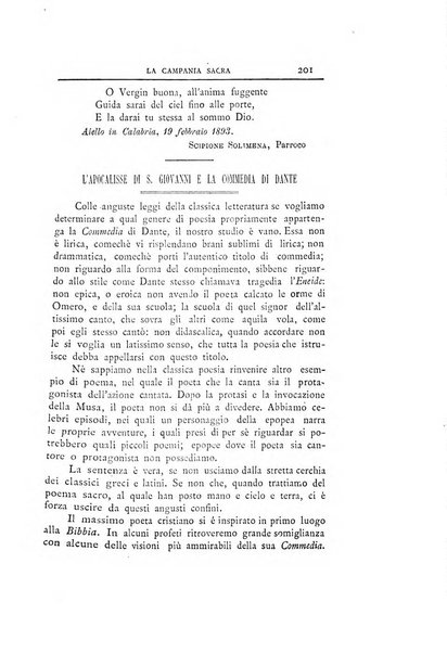 La Campania sacra monitore religioso mensile dell'Archidiocesi di Capua