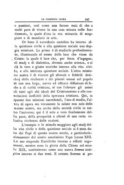 La Campania sacra monitore religioso mensile dell'Archidiocesi di Capua