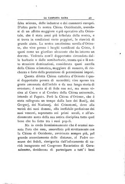 La Campania sacra monitore religioso mensile dell'Archidiocesi di Capua