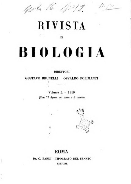 Rivista di biologia