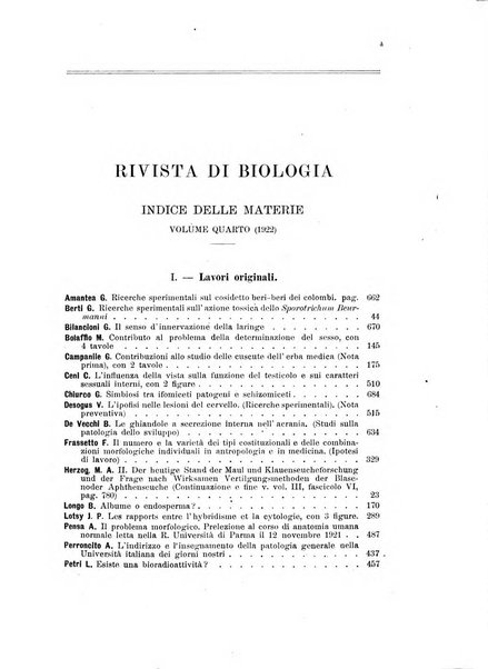 Rivista di biologia