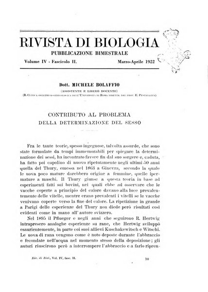 Rivista di biologia