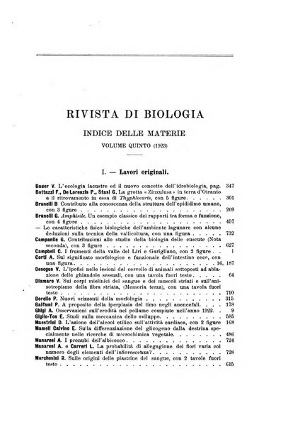 Rivista di biologia