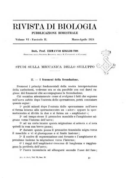 Rivista di biologia