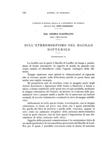 Rivista di biologia