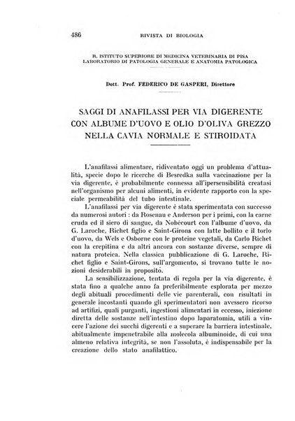 Rivista di biologia