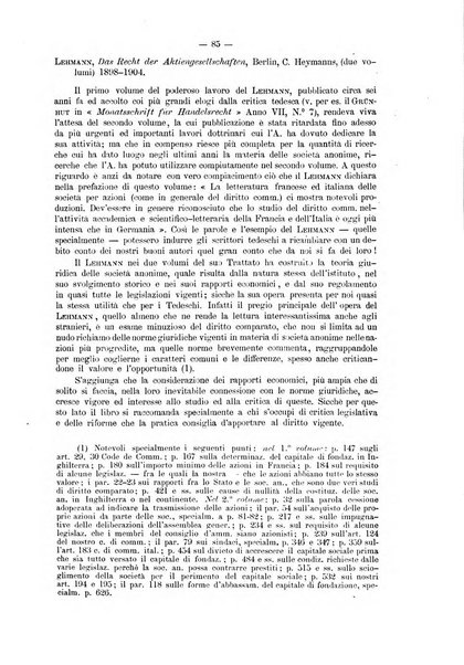 Rivista di diritto commerciale industriale e marittimo