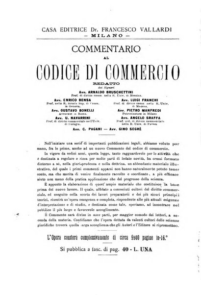 Rivista di diritto commerciale industriale e marittimo