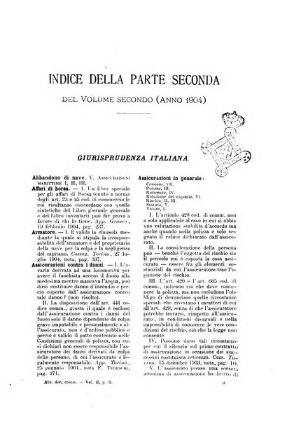 Rivista di diritto commerciale industriale e marittimo