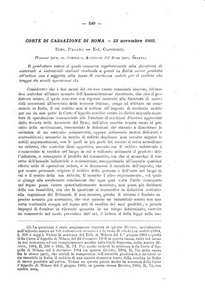 Rivista di diritto commerciale industriale e marittimo