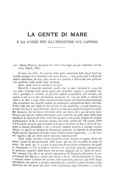 Rivista di diritto commerciale industriale e marittimo