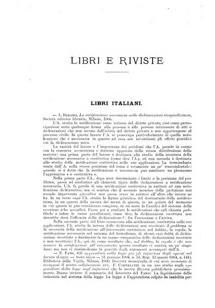 Rivista di diritto commerciale industriale e marittimo