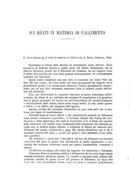 Rivista di diritto commerciale industriale e marittimo