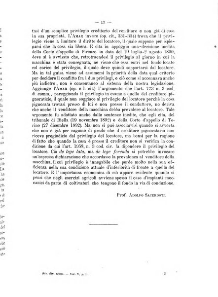 Rivista di diritto commerciale industriale e marittimo