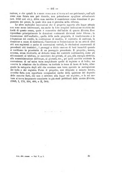 Rivista di diritto commerciale industriale e marittimo