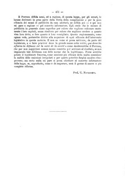 Rivista di diritto commerciale industriale e marittimo