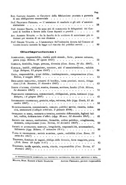 Rivista di diritto commerciale industriale e marittimo