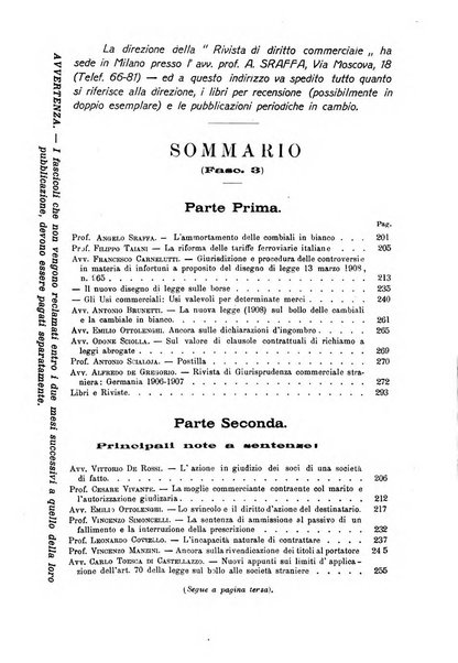 Rivista di diritto commerciale industriale e marittimo