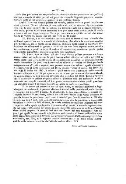 Rivista di diritto commerciale industriale e marittimo