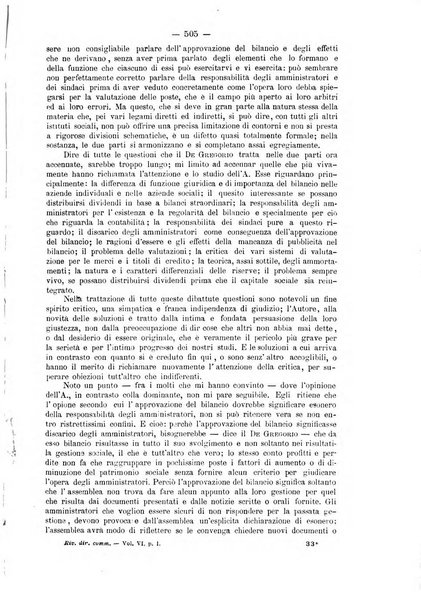 Rivista di diritto commerciale industriale e marittimo