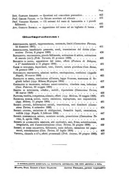 Rivista di diritto commerciale industriale e marittimo