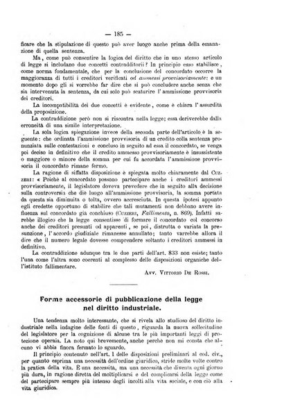 Rivista di diritto commerciale industriale e marittimo