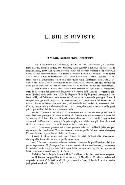 Rivista di diritto commerciale industriale e marittimo