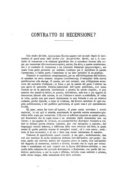 Rivista di diritto commerciale industriale e marittimo