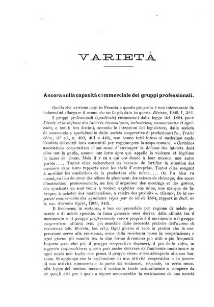 Rivista di diritto commerciale industriale e marittimo