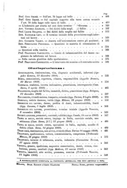 Rivista di diritto commerciale industriale e marittimo