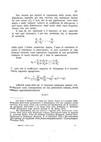 Metron rivista internazionale di statistica