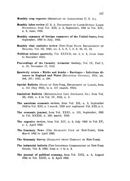 Metron rivista internazionale di statistica