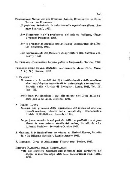 Metron rivista internazionale di statistica