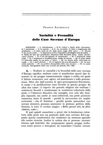 Metron rivista internazionale di statistica