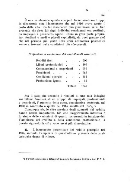 Metron rivista internazionale di statistica