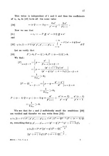 Metron rivista internazionale di statistica