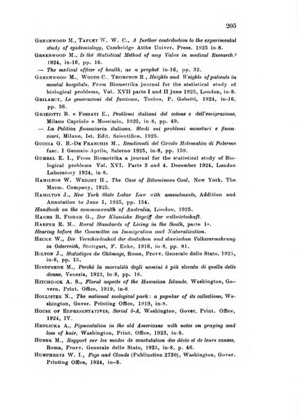 Metron rivista internazionale di statistica