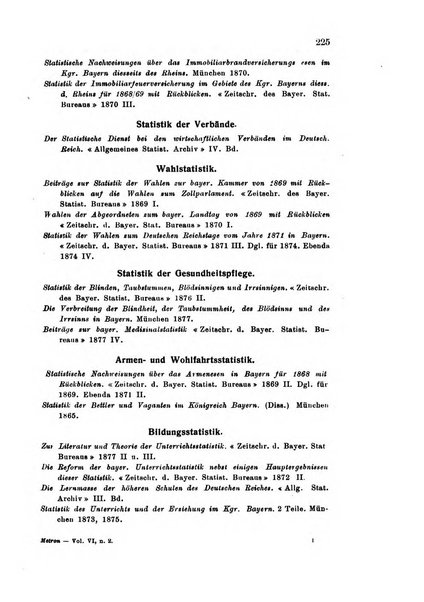 Metron rivista internazionale di statistica