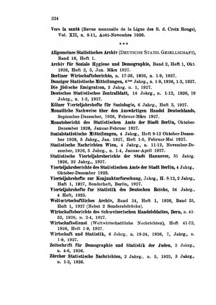 Metron rivista internazionale di statistica