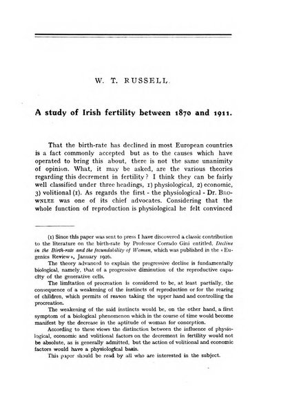 Metron rivista internazionale di statistica